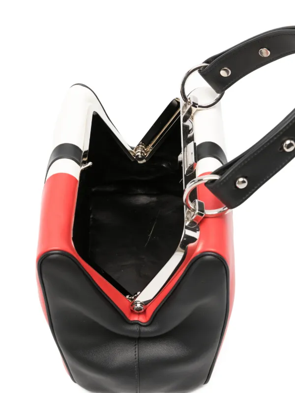 Prada スタッズ ハンドバッグ | レッド | FARFETCH JP