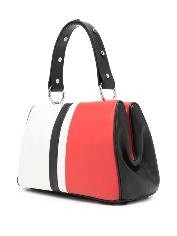 PRADA スタッズ付きハンドバッグ Prada スタッズ ハンドバッグ | レッド | FARFETCH JP