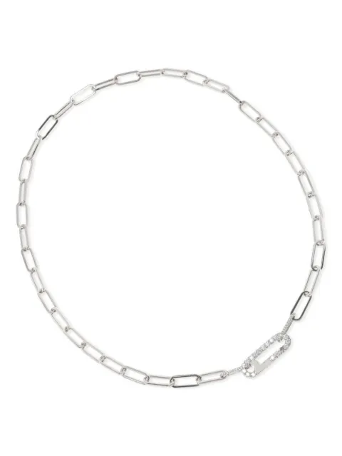 ALINKA 18K white gold Linka diamond necklace