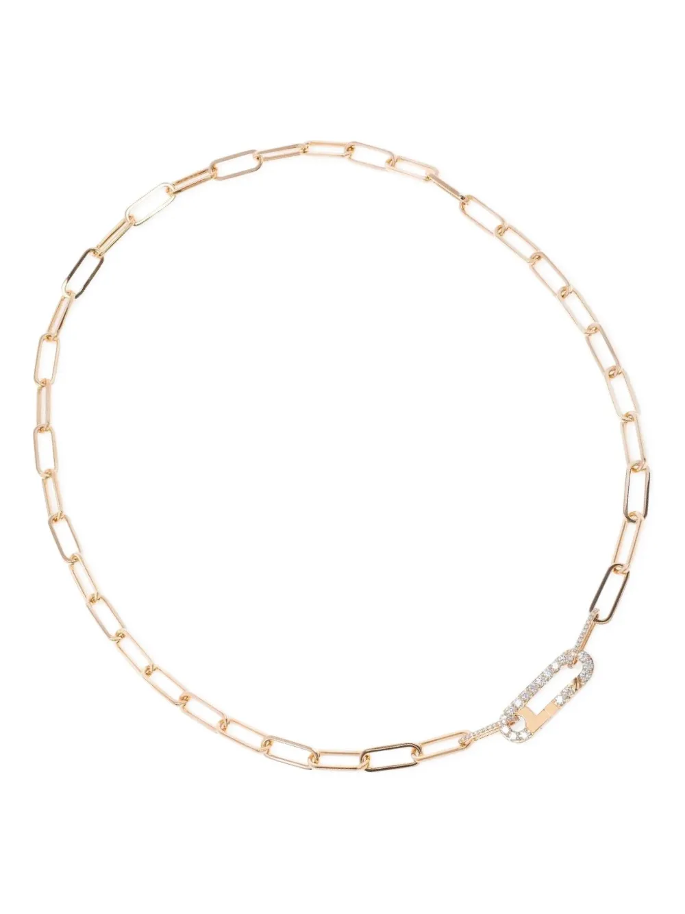 ALINKA 18K rose gold diamond Linka link-chain necklace | Pink | Image 1