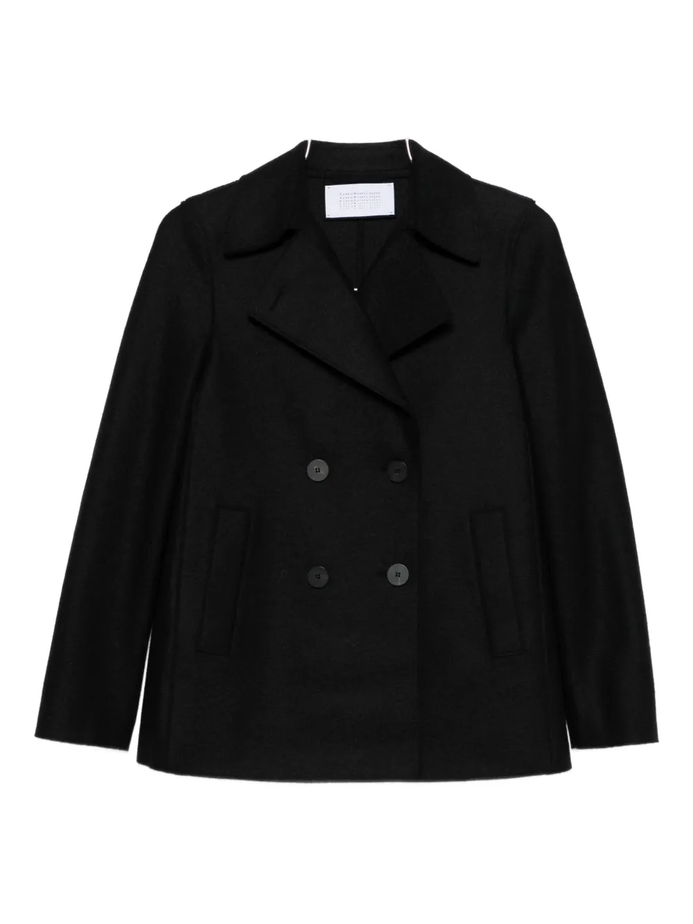 Harris Wharf London double-breasted jacket | Black | Image 1