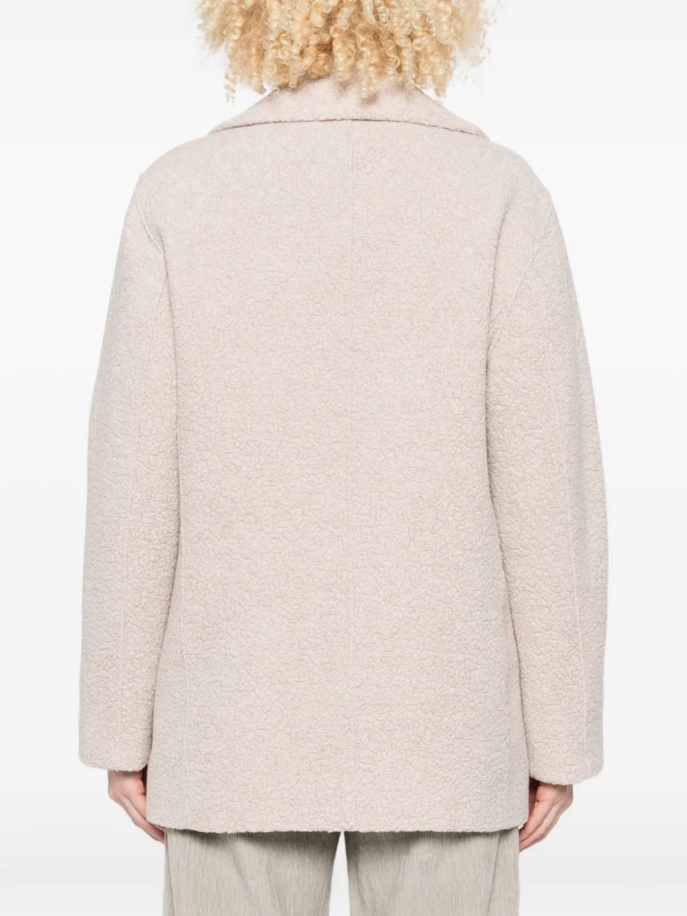 Harris Wharf London Double-breasted Jacket In Neutral