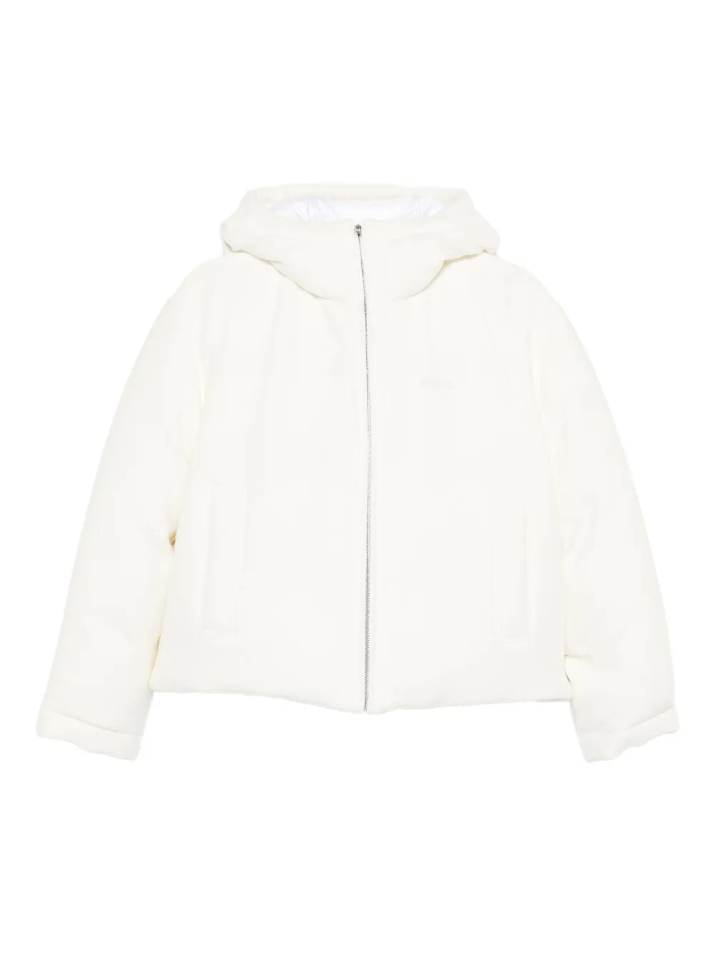 Gucci chamarra capitonada con capucha | blanco | Image 1