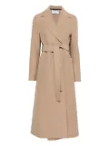 Harris Wharf London belted-wool coat - Neutrals