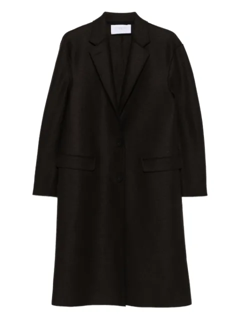Harris Wharf London Chester button-fastening pocket coat