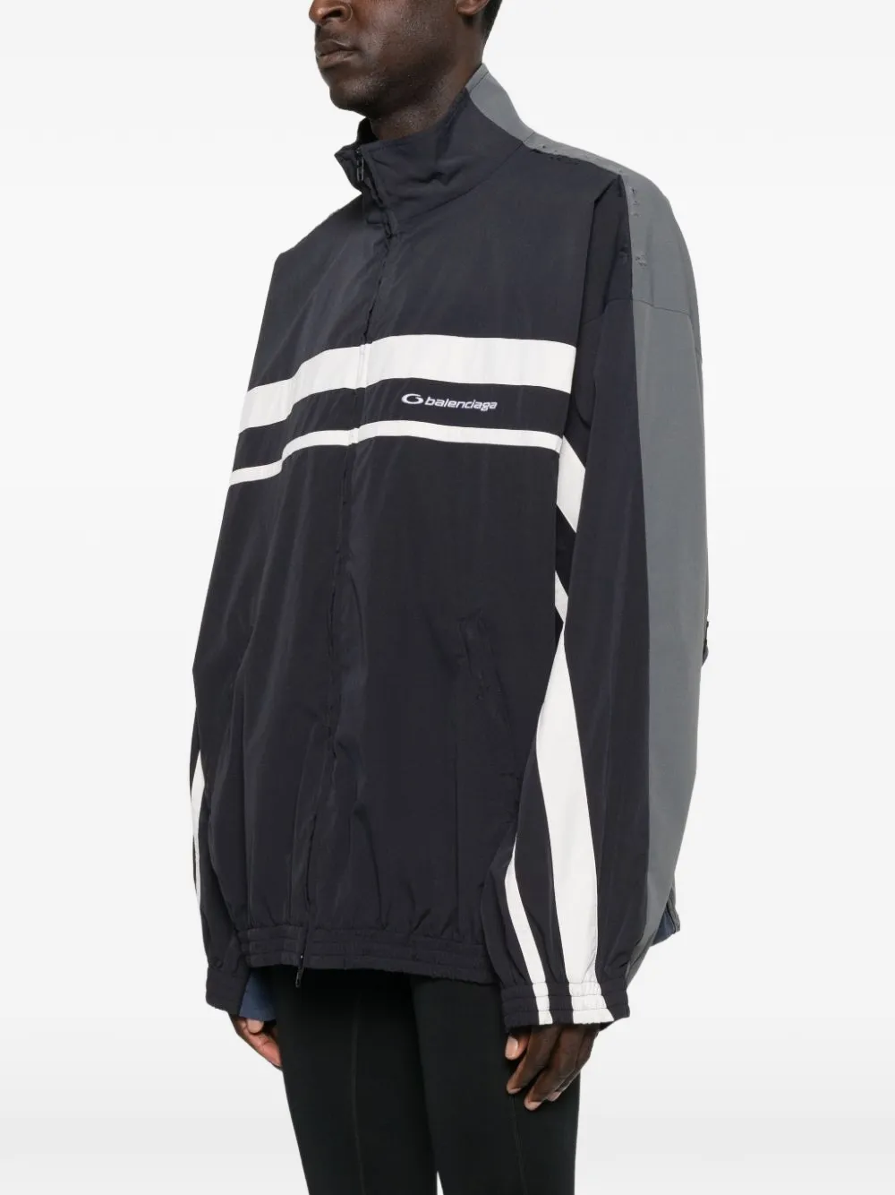  Balenciaga Zip-up Jacket - Black 