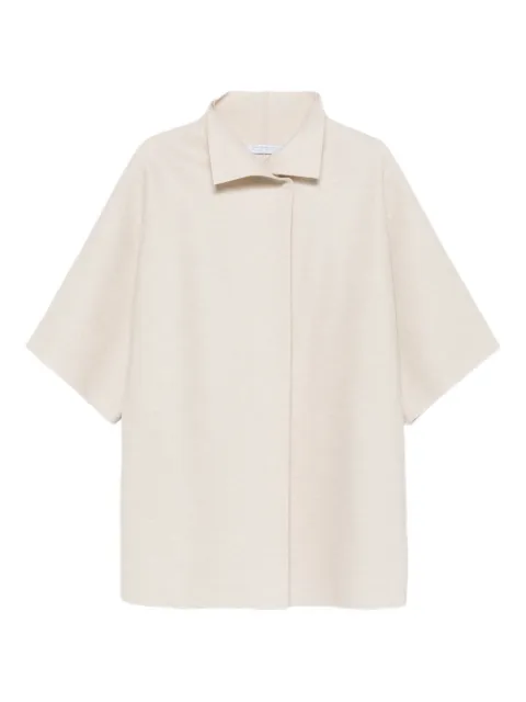 Harris Wharf London short-sleeve collared jacket