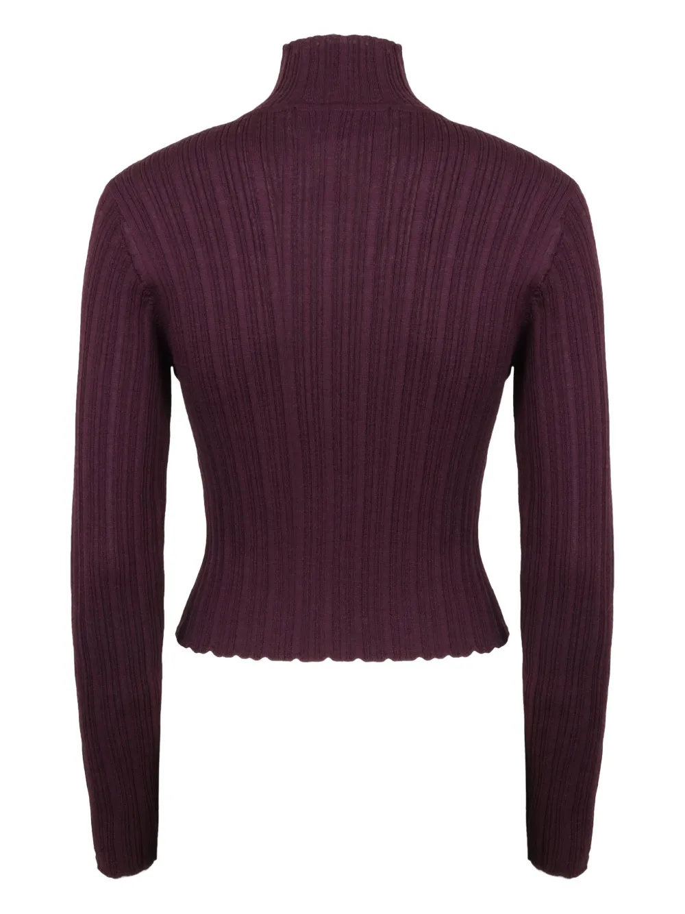 Giuseppe Di Morabito High Neck Top With Cut-out In Purple
