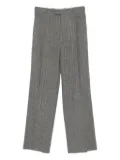 Carven pinstripe wool trousers - Grey