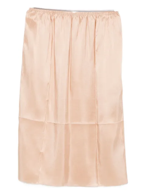 Carven falda midi con cinturilla elástica