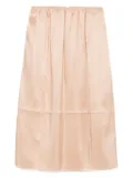 Carven elasticated-waistband mini skirt - Neutrals