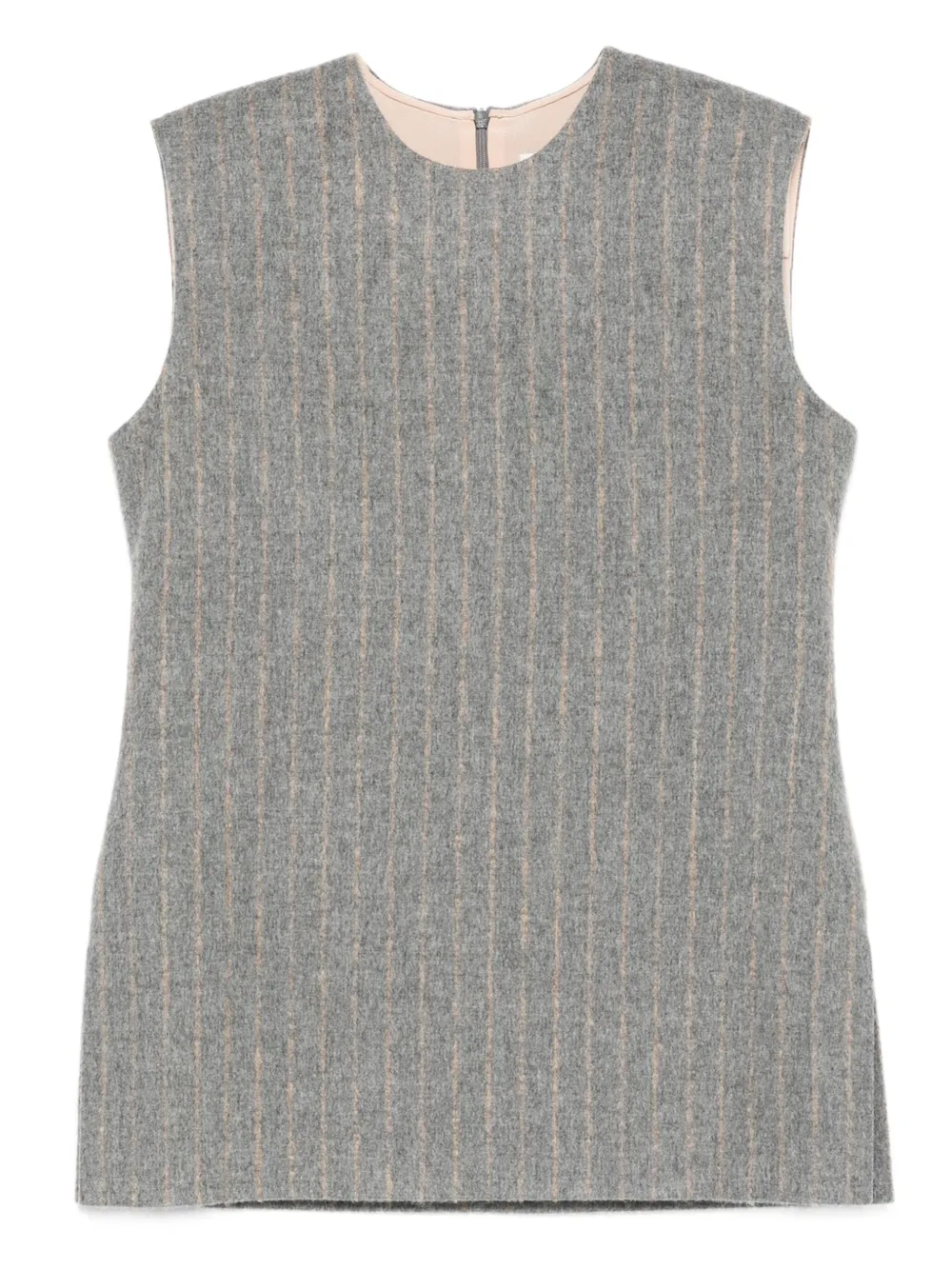 Carven pinstripe vest | Grey | Image 1