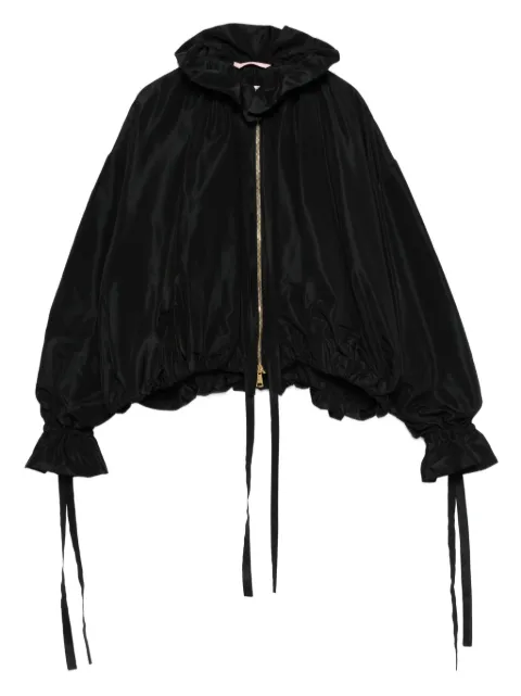 Vivetta ruffled zip-front jacket