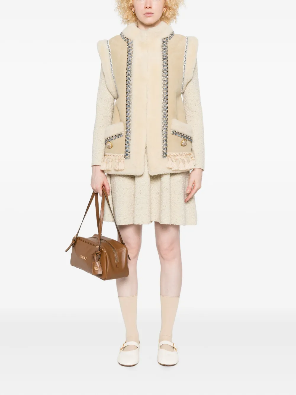 Valentino Garavani tassel-embellished waistcoat | Waistcoats & Gilets | Image 2