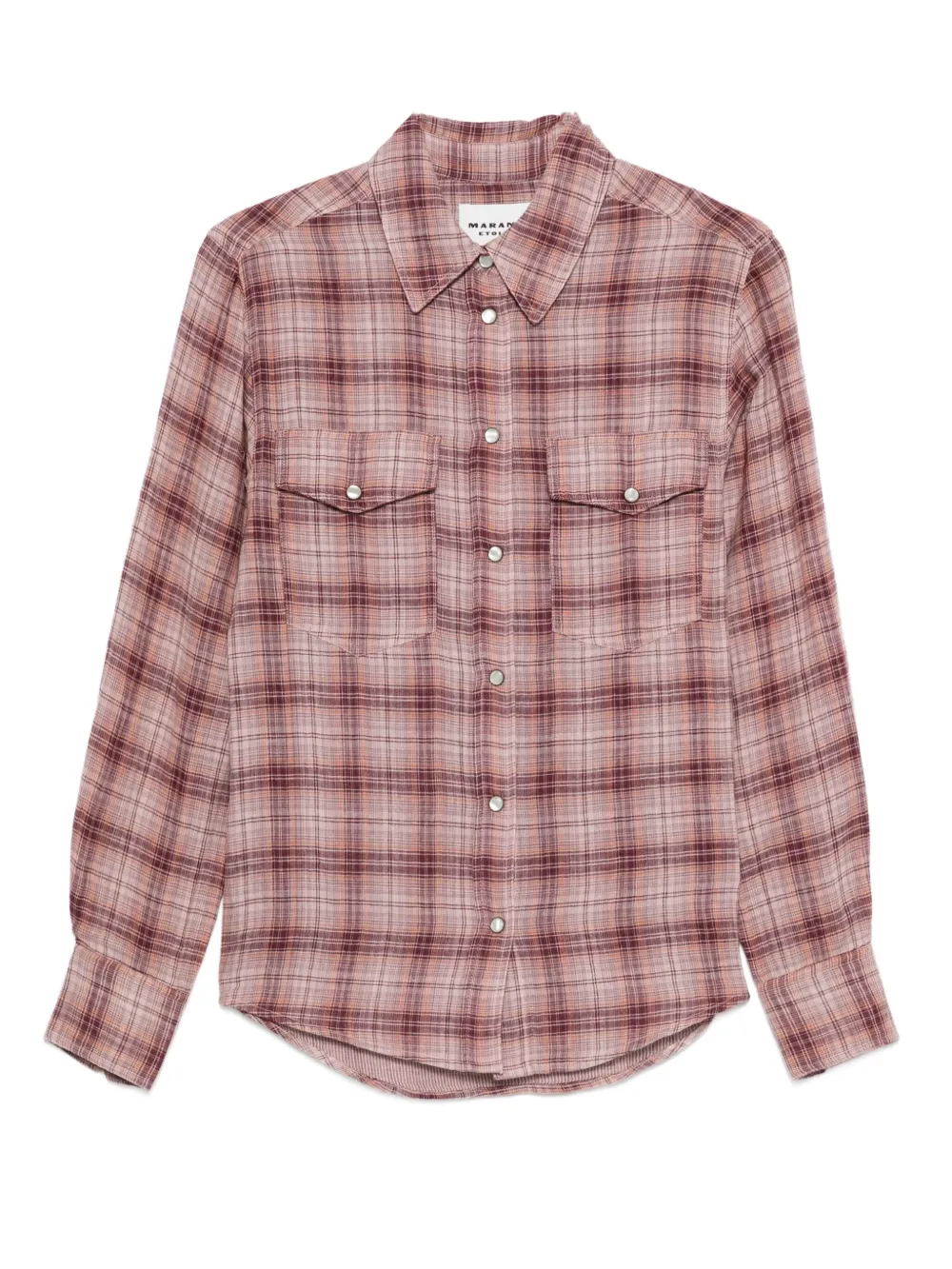 MARANT ÉTOILE Yalisa cotton shirt | Pink | Image 1