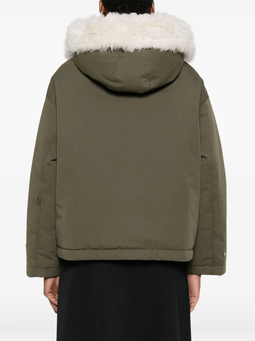 Yves Salomon Jack met capuchon Groen