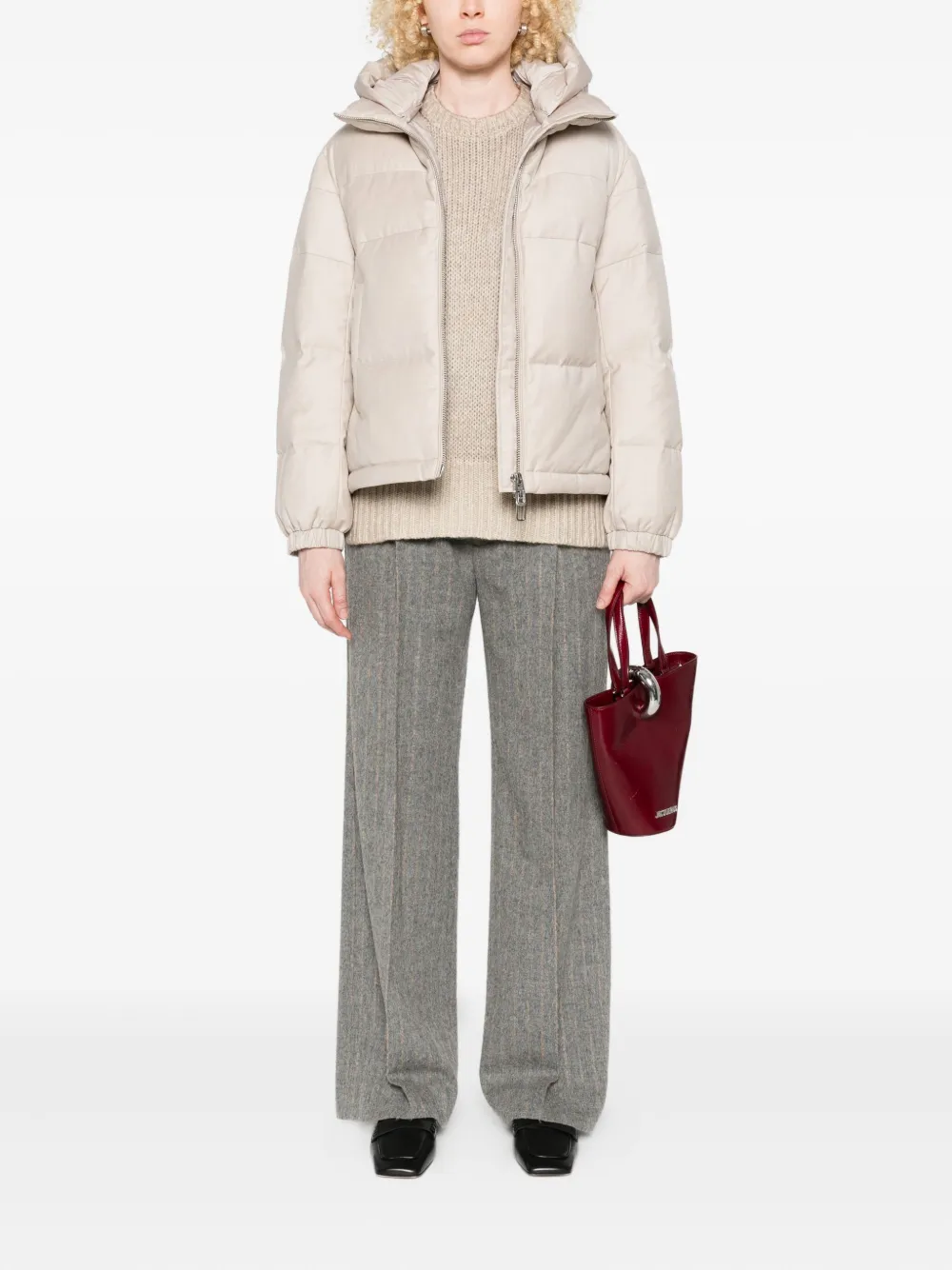 Duno quilted hooded jacket | Down Jackets | Image 2