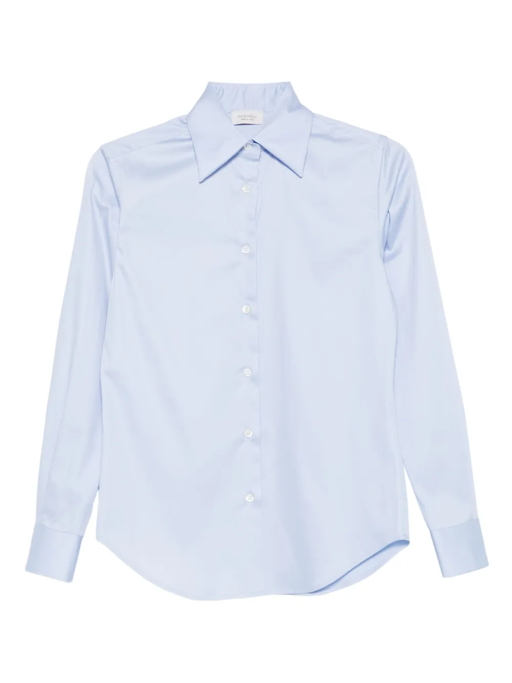 Mazzarelli long-sleeve button-up shirt | Blue | Image 1