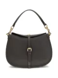 ETRO medium buckle-fastening pebble-leather shoulder bag - Brown