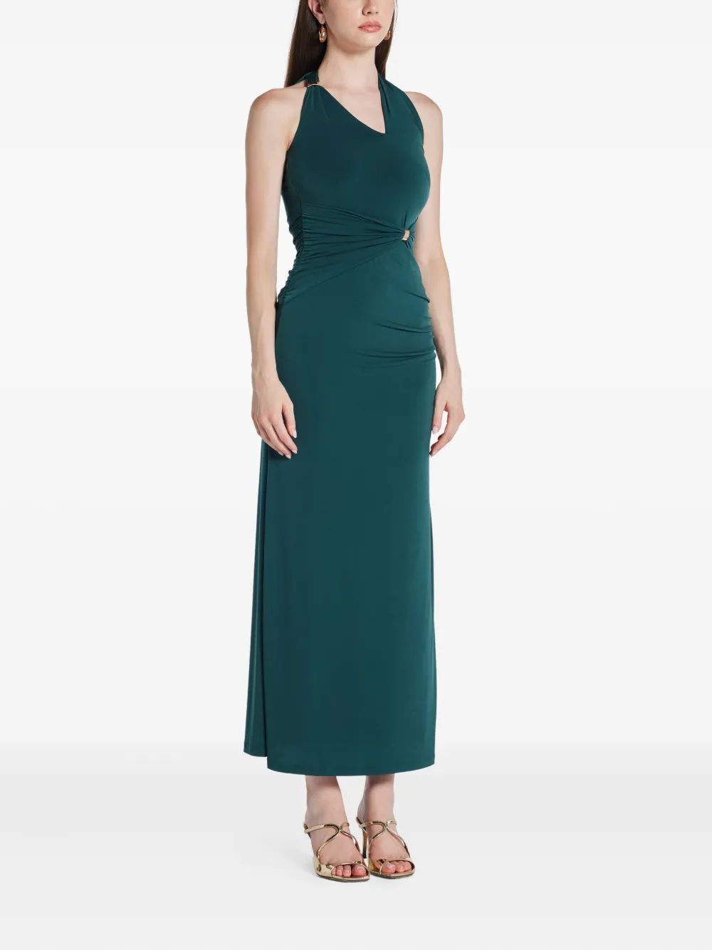 Herve Leger Aurora avondjurk Groen