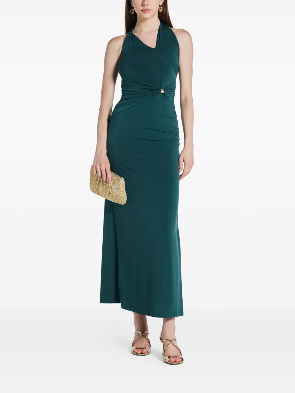 Herve Leger Aurora gown - Groen