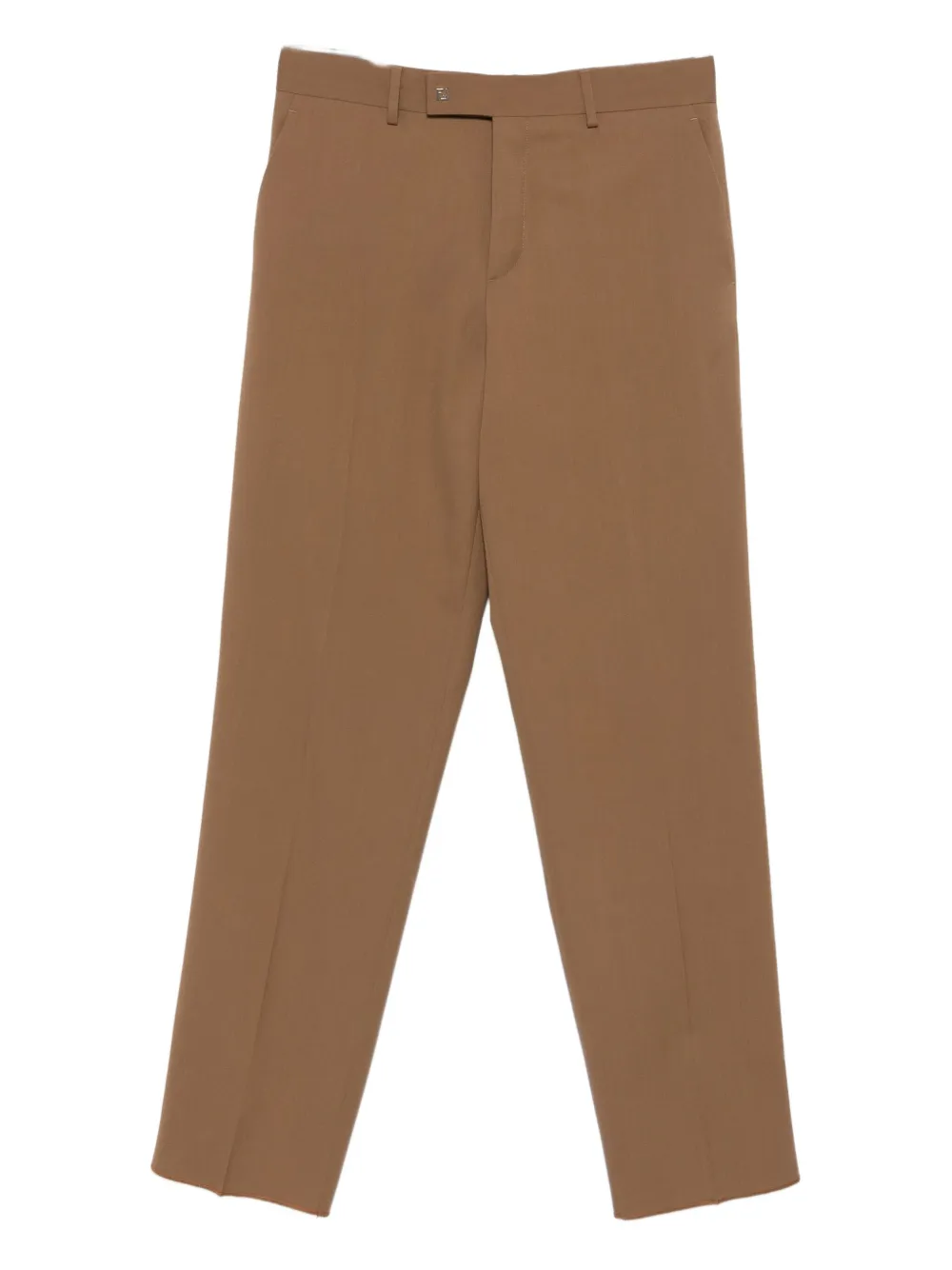 FENDI straight-leg trousers - Marrone