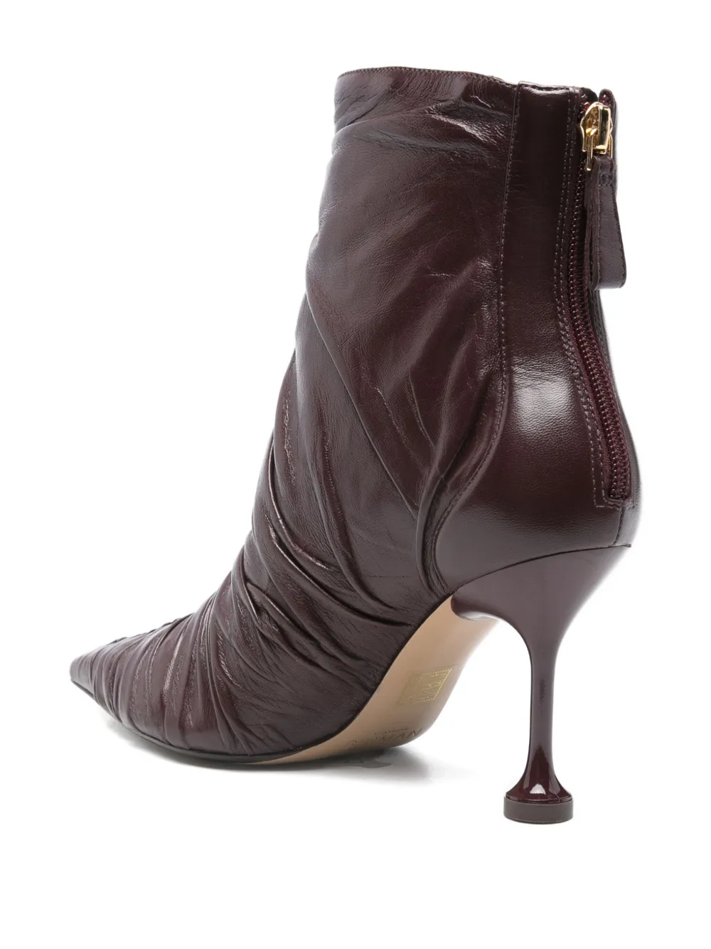 Alexandre Birman 85mm Dannia Boots In Brown