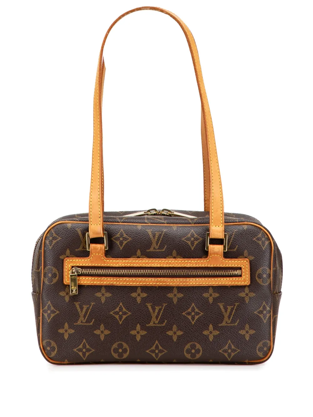 Louis Vuitton Pre-Owned 2003 モノグラム シテ MM ショルダーバッグ - ブラウン Louis Vuitton Pre-Owned 2003 モノグラム シテ MM ショルダーバッグ - ブラウン