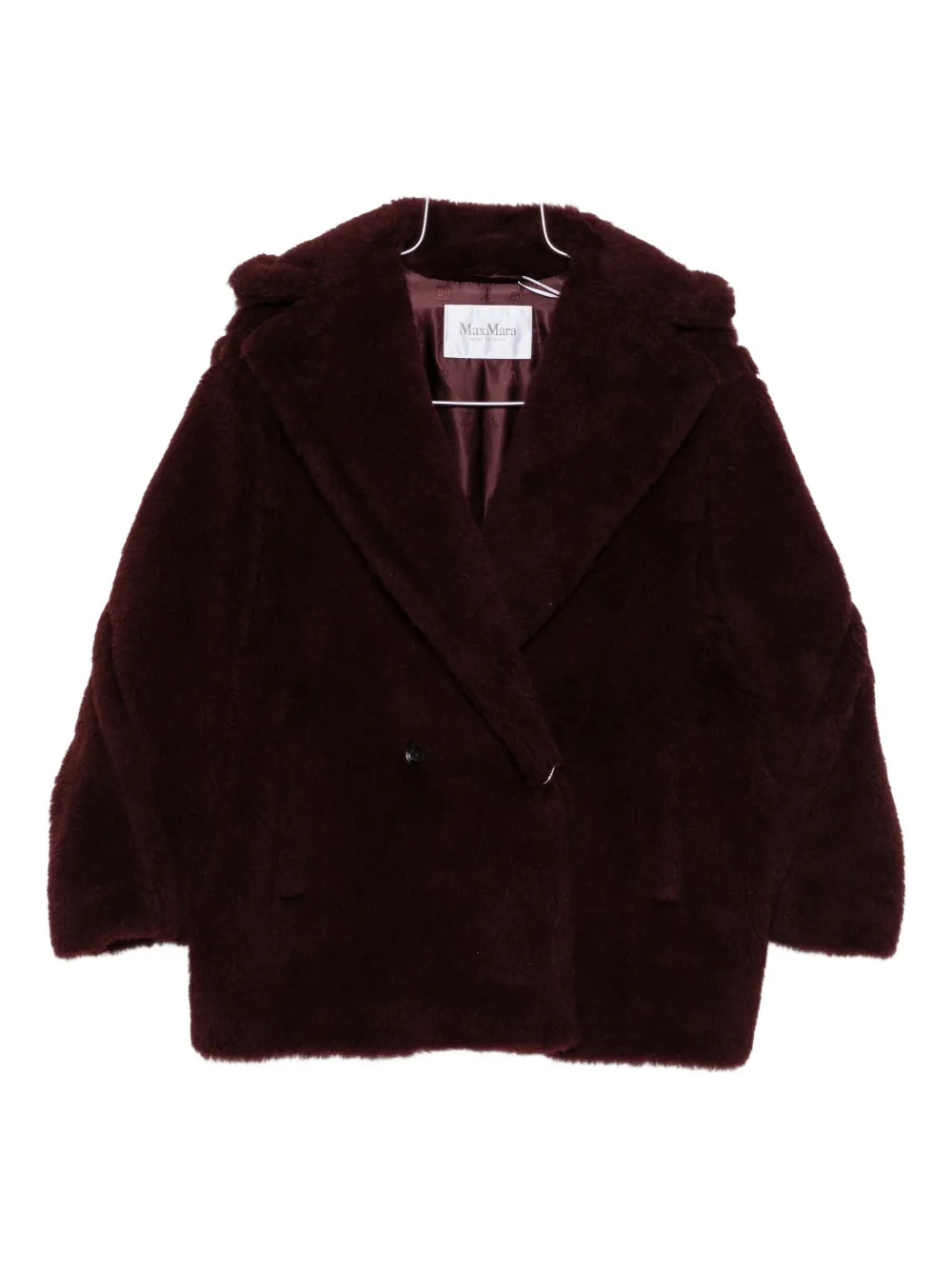 Max Mara Double-breasted Jacket In Black