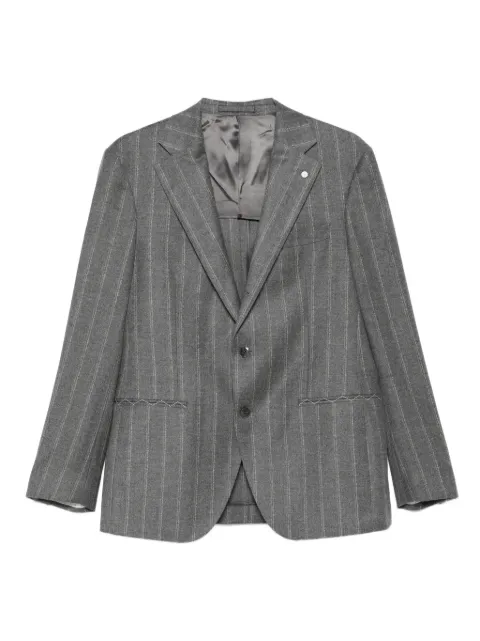 LUIGI BIANCHI MANTOVA pinstripe wool suit