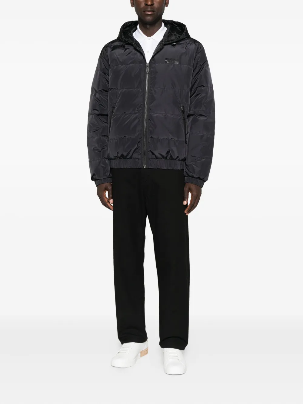 Versace Jeans Couture quilted hooded jacket | Bomber Jackets | Image 2