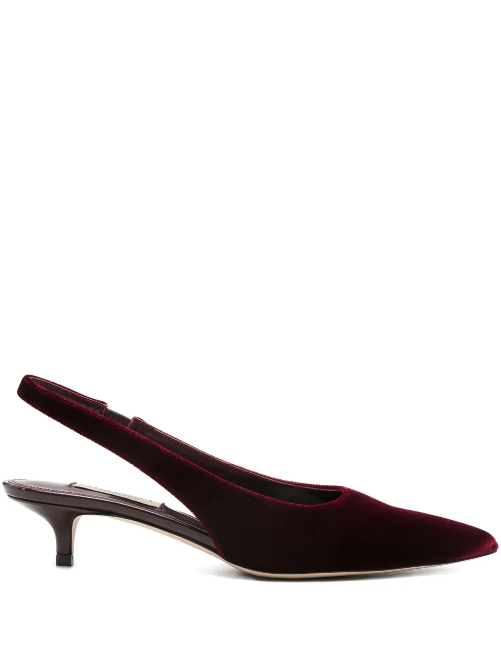 Arteana leather heeled sandals Red