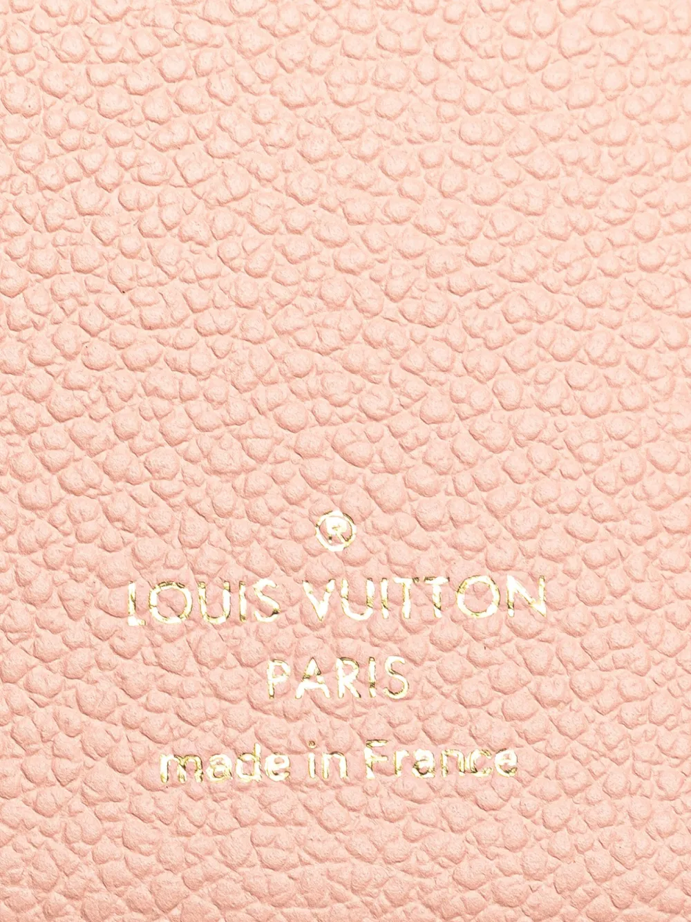 Pre-owned Louis Vuitton 2019 Monogram Empreinte Zoe Wallet Small Wallets In Pink