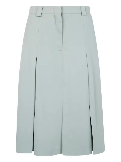 Nº21 pleated midi skirt