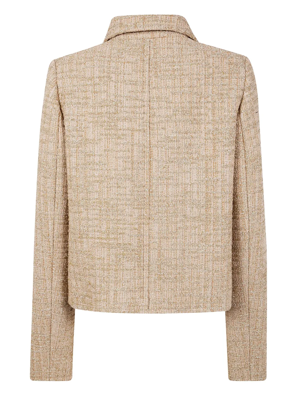 N°21 Long-sleeved Tweed Jacket In Multi