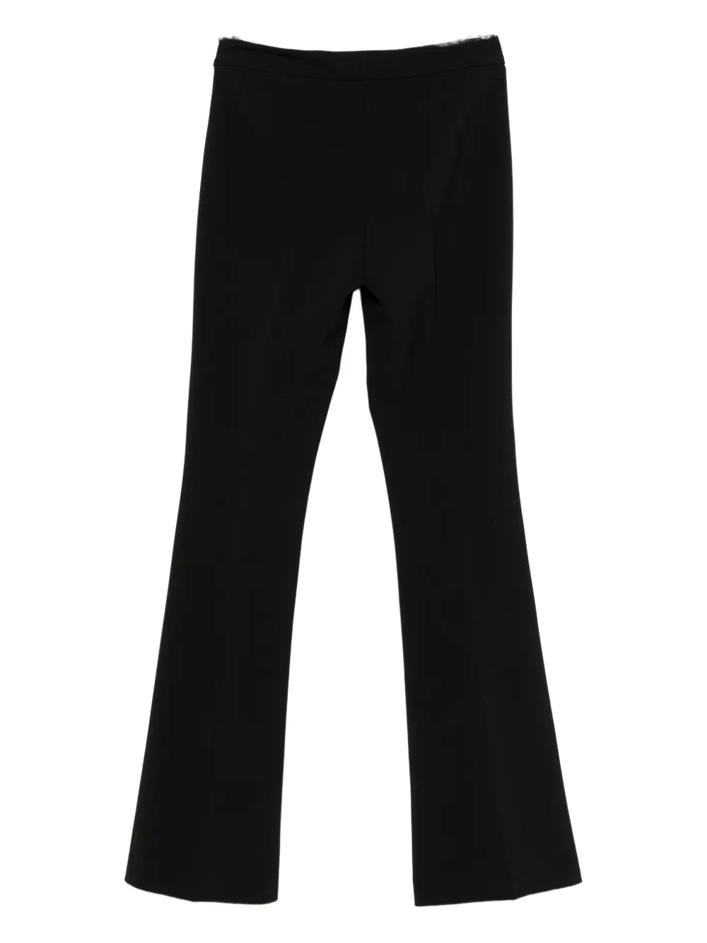 Blanca Vita high-waisted flared trousers - Zwart