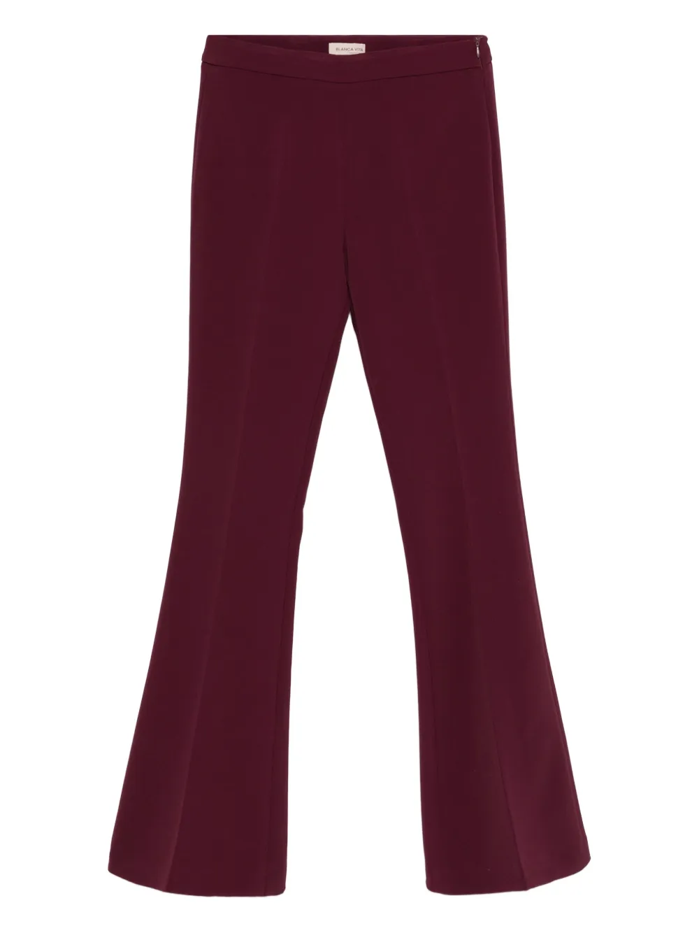 Blanca Vita high-waisted flared trousers | Red | Image 1
