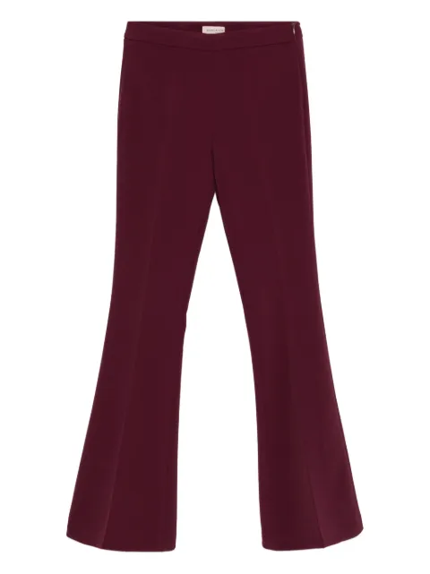 Blanca Vita pantalones acampanados con tiro alto
