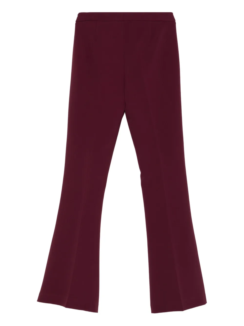 Blanca Vita high-waisted flared trousers - Rood