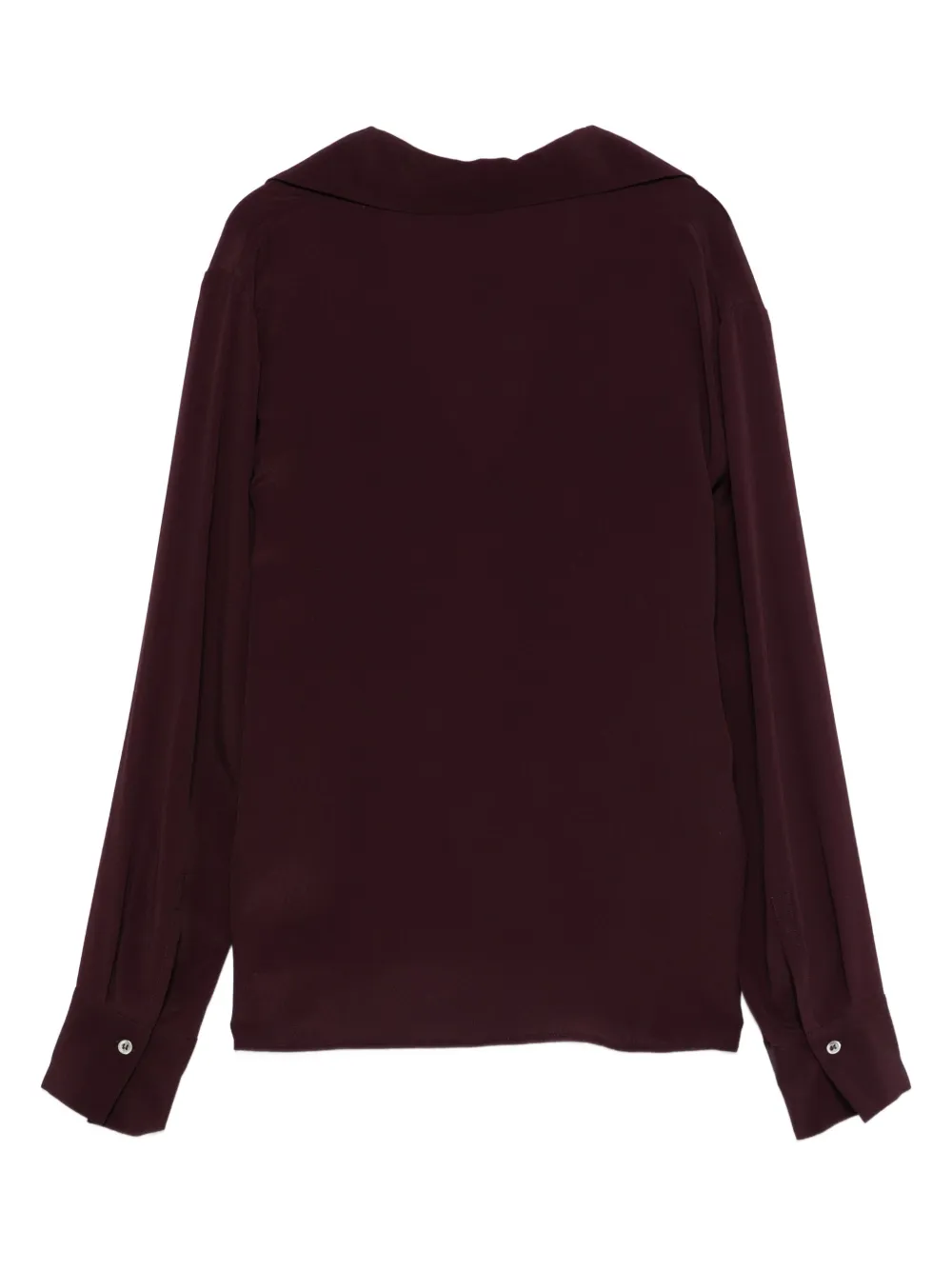 Blanca Vita V-neck long-sleeve top | Blouses | Image 2