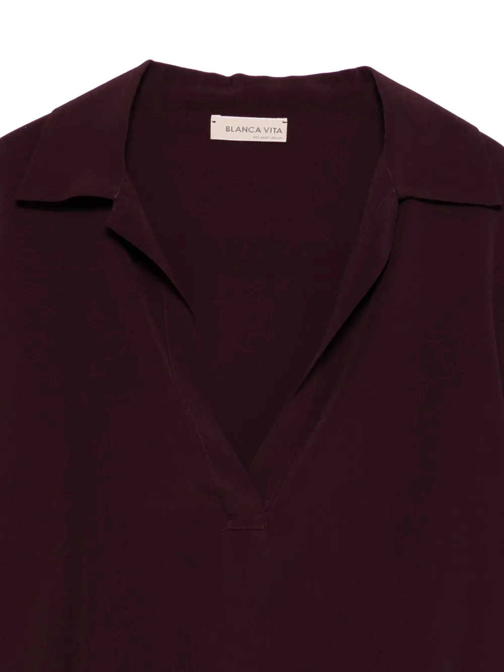 Blanca Vita Top met V-hals Rood