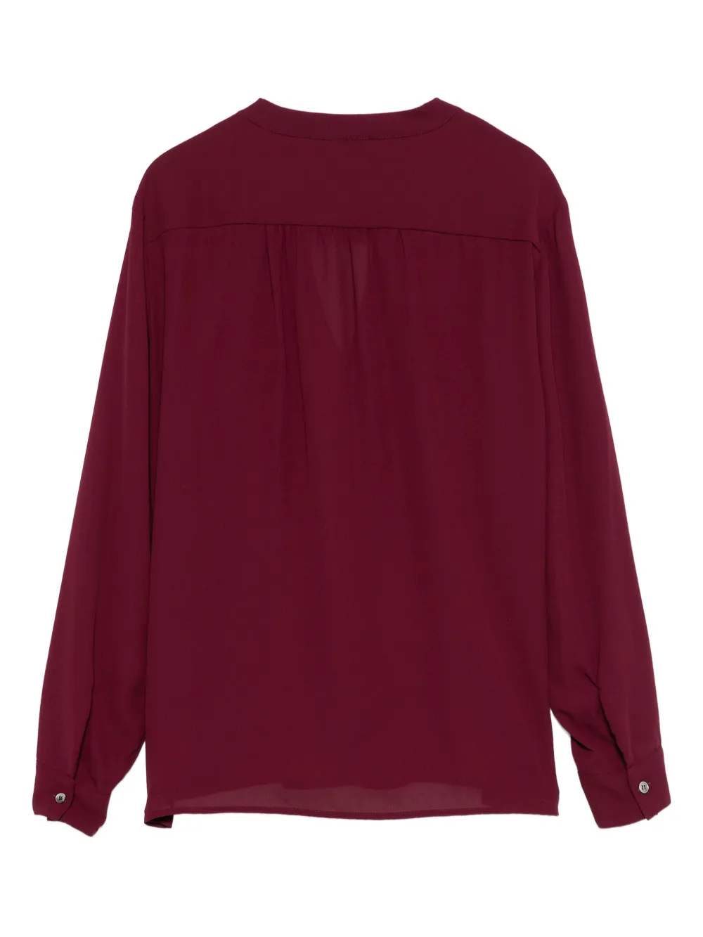 Blanca Vita keyhole-neckline long-sleeve top | Blouses | Image 2