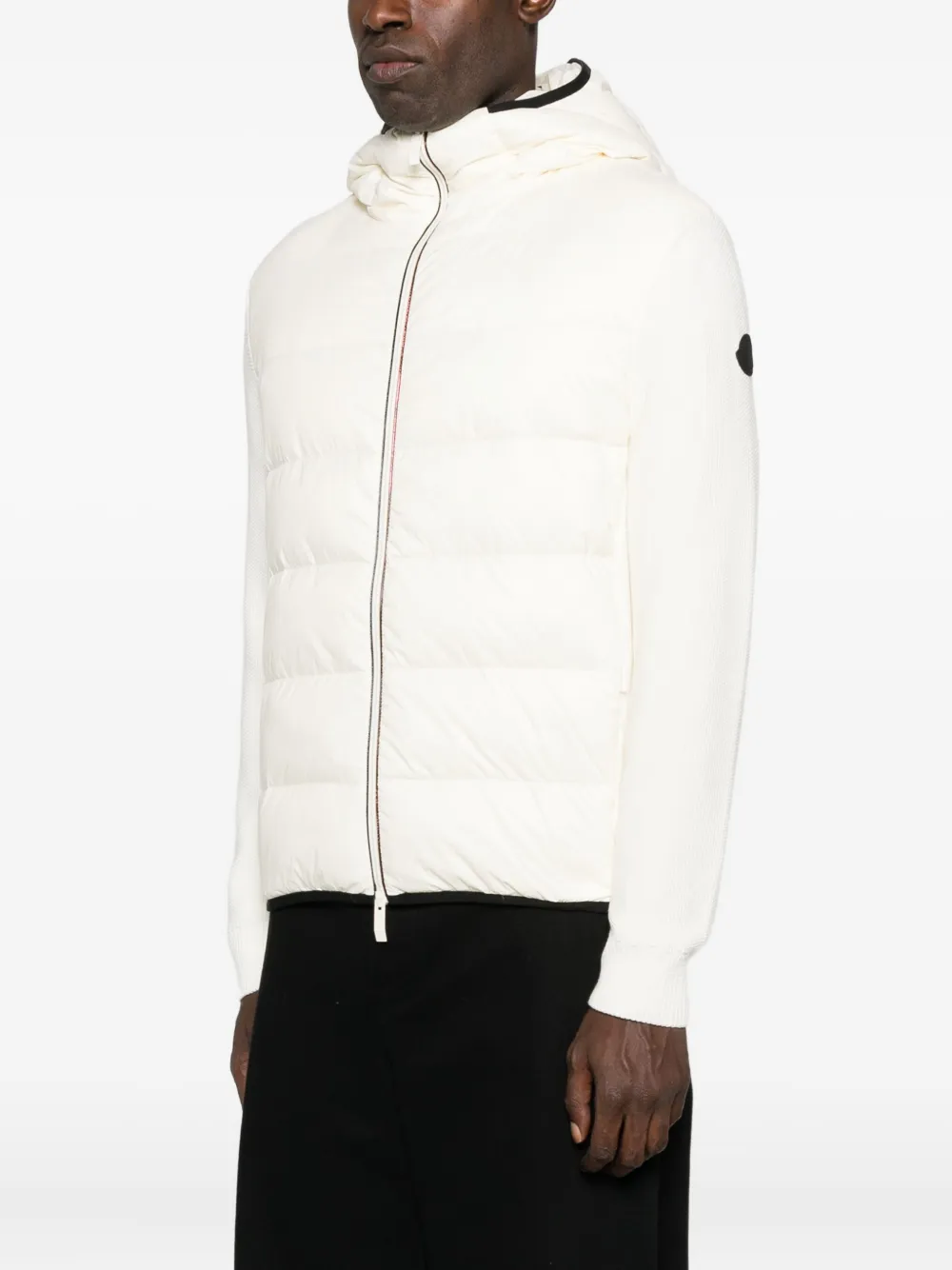 Moncler Erdon gewatteerd jack met capuchon 31 WHITE