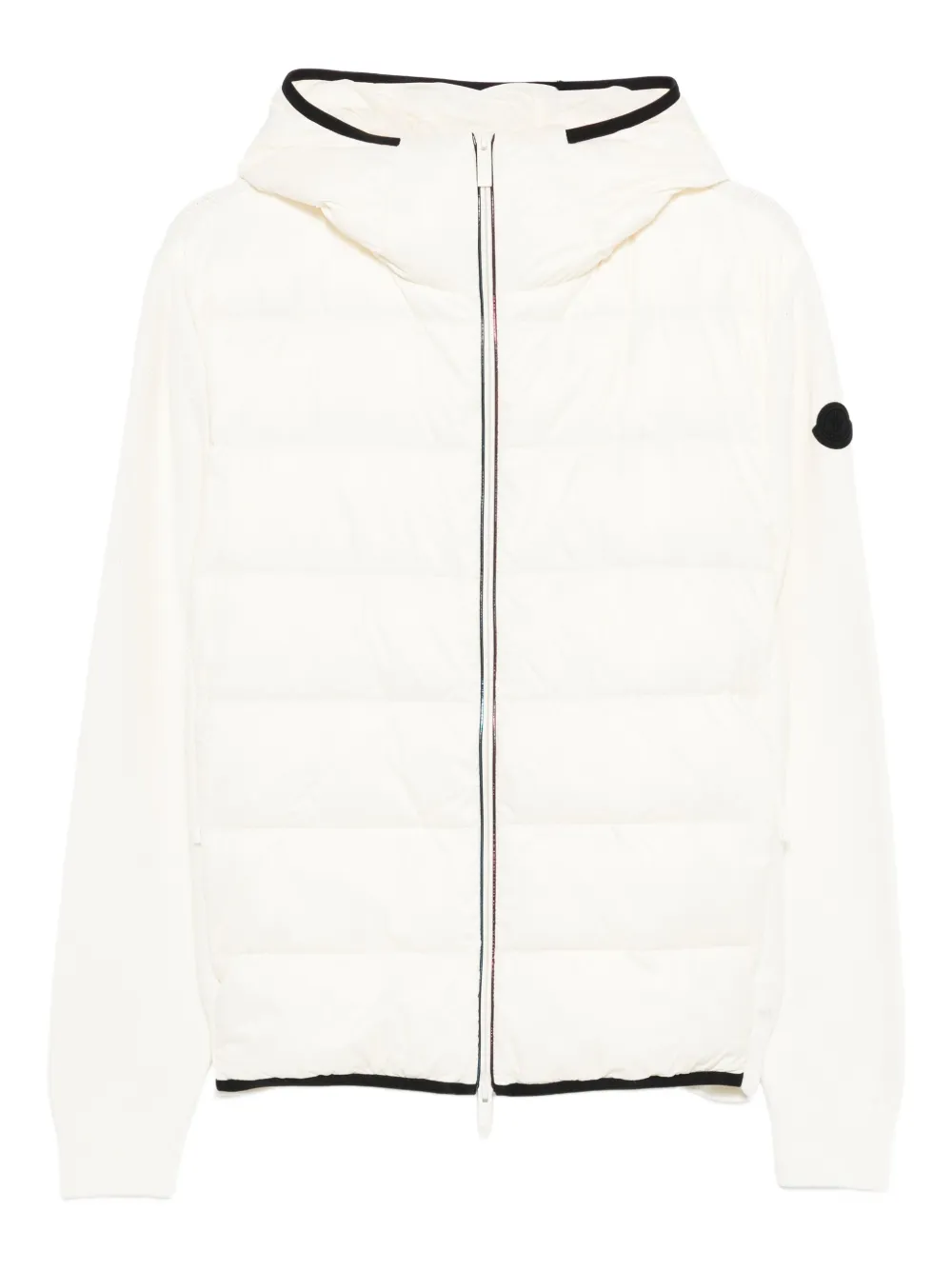 Moncler Erdon フーデッド キルティングジャケット - 31 WHITE Moncler Erdon フーデッド キルティングジャケット - 31 WHITE