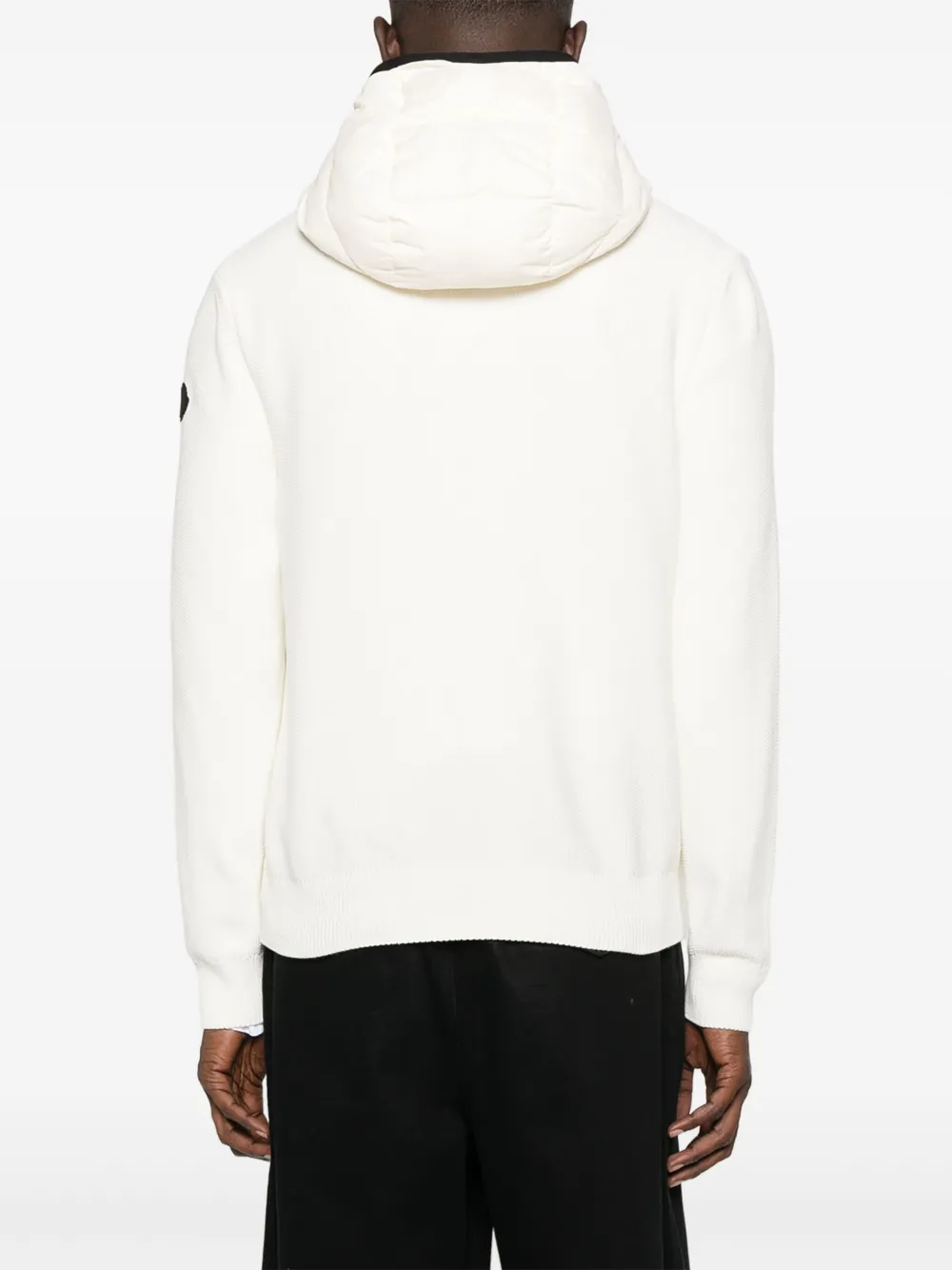 Moncler Erdon gewatteerd jack met capuchon 31 WHITE