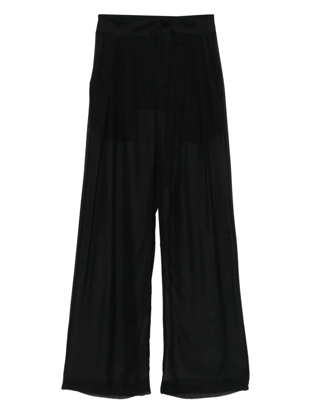 Danamé semi-sheer trousers | Black | Image 1