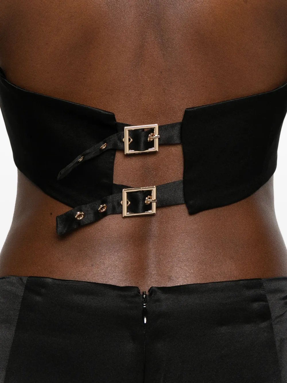 Danamè Buckle-fastening Top In Black