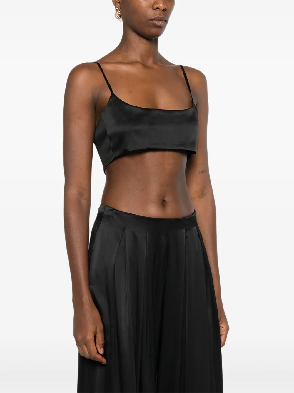 Danamè Buckle-fastening Top In Black