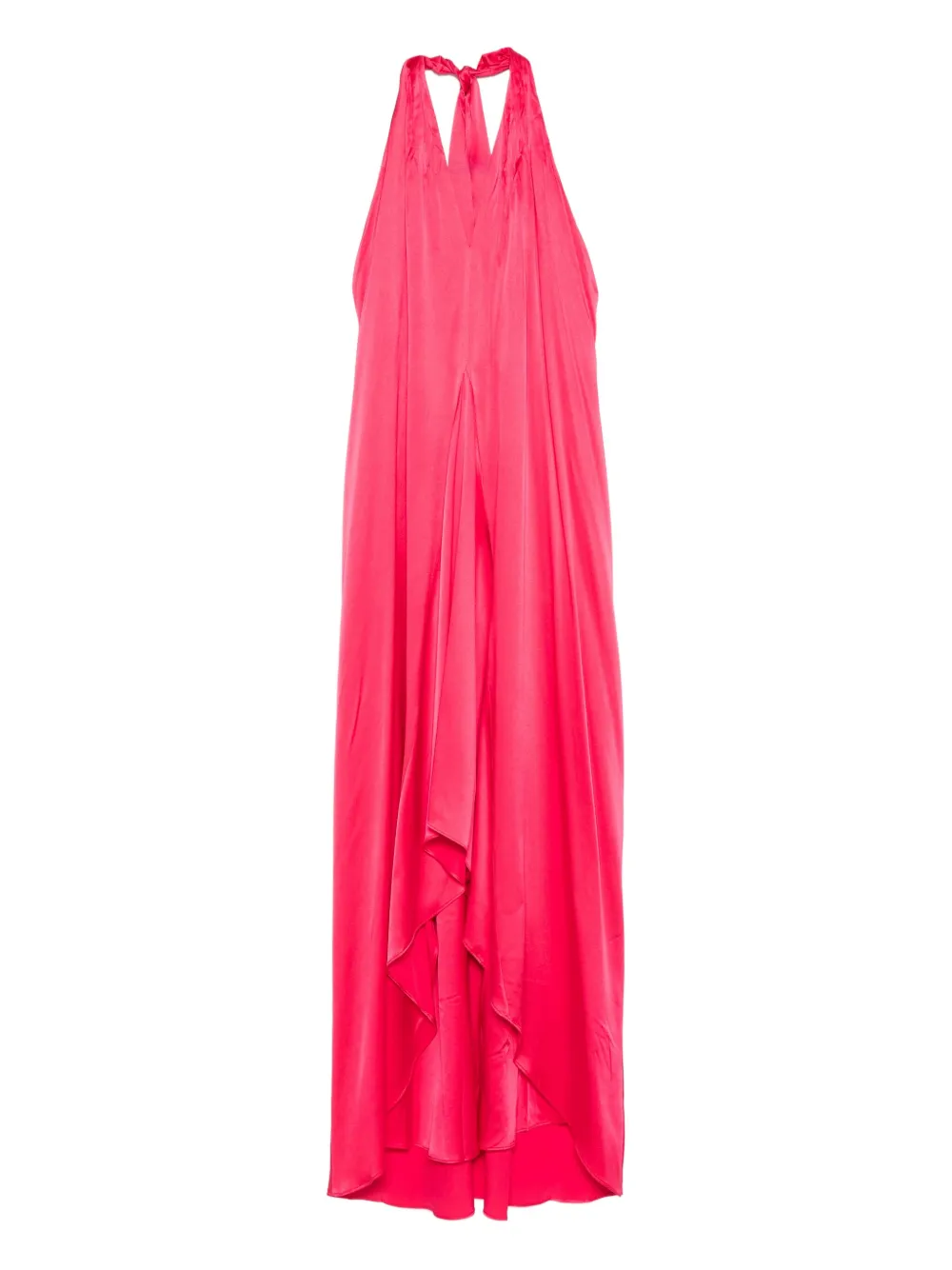 Danamé halterneck ruffled dress | Pink | Image 1