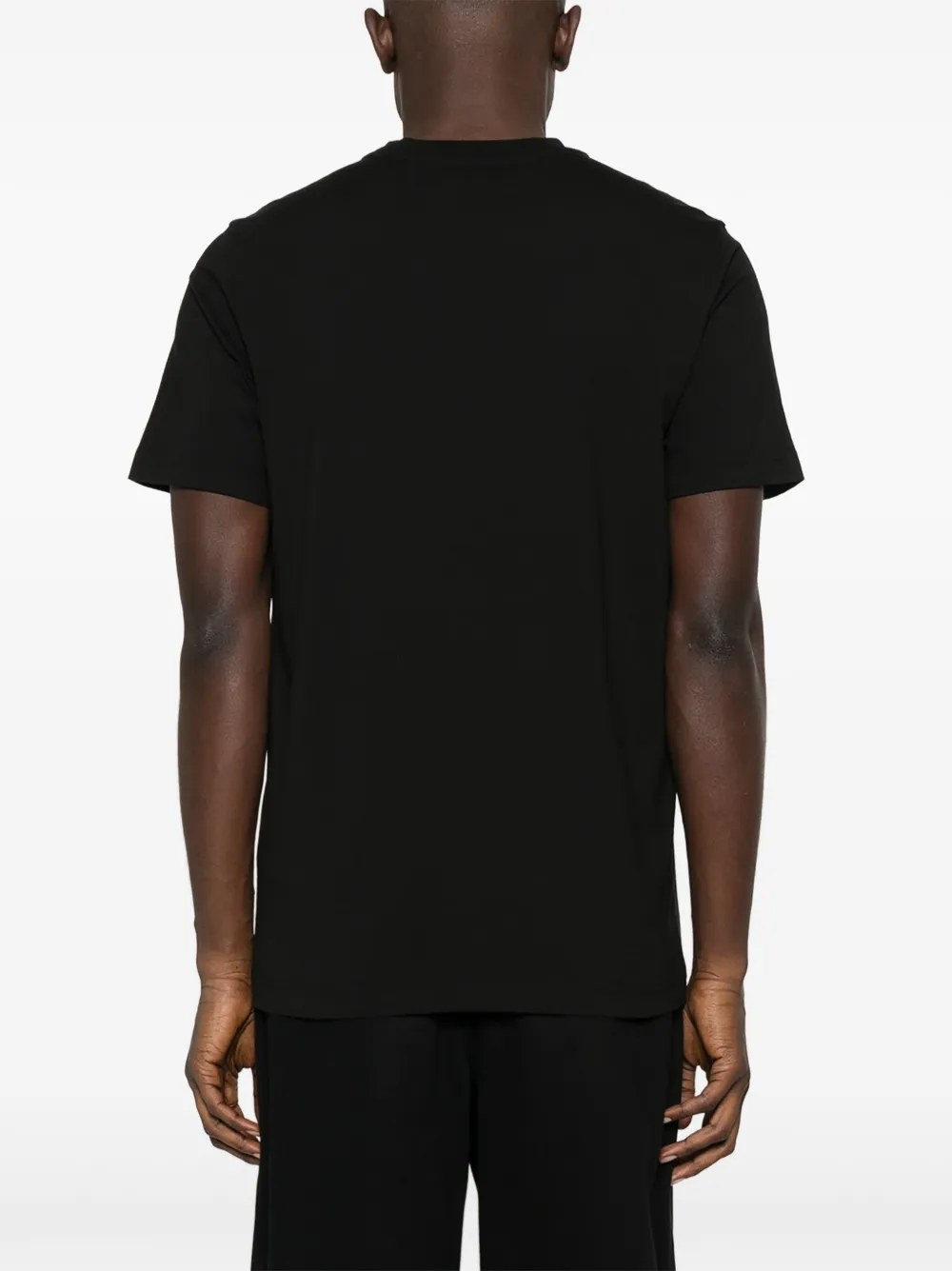 Moncler T-shirt met streepdetail Zwart